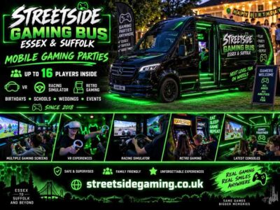 🎮 Streetside Gaming Bus Essex and Suffolk