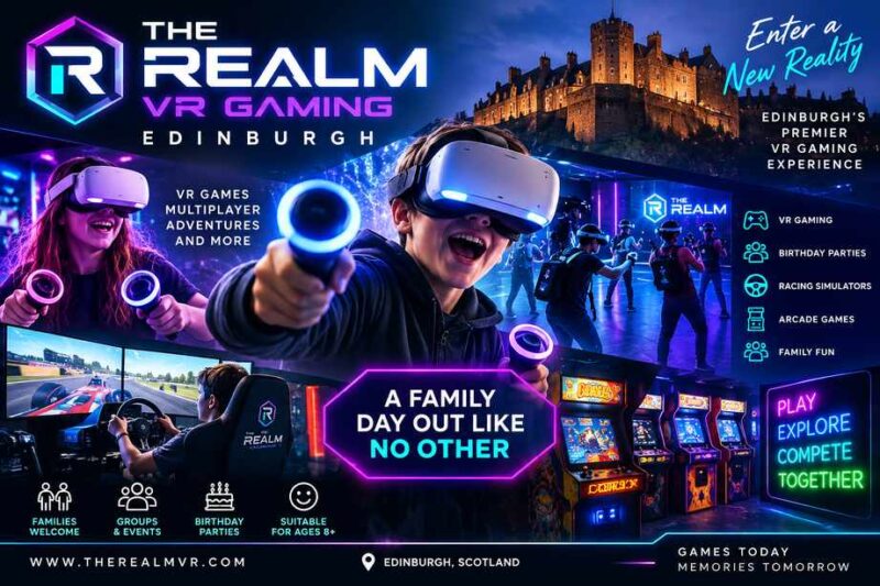 🎮 The Realm VR Gaming — Edinburgh